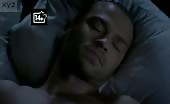 Ring raider Jesse Williams thrashing about in bed